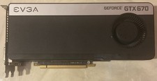 EVGA Nvidia GeForce GTX 670 2GB PCIe Gaming Graphics Video Card 02G-P4-2670-B1