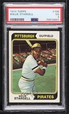 1974 Topps Willie Stargell #100 PSA 3 HOF