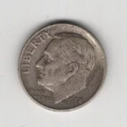 1964 D 10¢ DIME 90% SILVER TEN CENTS DENVER MINT UNITED STATES OF AMERICA USA
