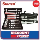 Starrett Professional Butchers Knife Set In a Carry Case & Filleting Set Bundle