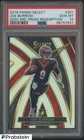 2019 Panini Select XRC Silver Prizm #301 Joe Burrow RC Rookie PSA 10 GEM MINT