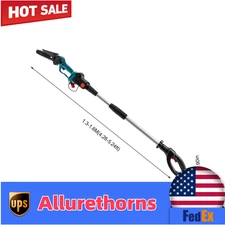6" Electric Cordless Chain Saw Tree Branch Pole Pruner Mini Chainsaw Wood Cutter