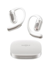SHOKZ OpenFit Pro Open-Ear Earbuds with Noise Reduction, Standard, White