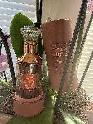 Lattafa Velvet Rose Eau de Parfum Spray 3.4 fl oz Regular Size Long Lasting