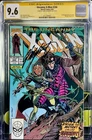 CGC 9.6 NM+ X-MEN #266 SS Signed CHRIS CLAREMONT! KEY 1st GAMBIT! Vintage 1990!