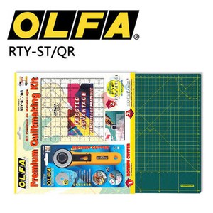 Olfa Rty St Qr Quiltmaking Kit Rotary Cutter Cutting Mat Ruler