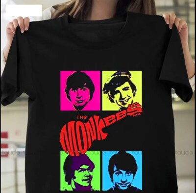 #ad #ad New Popular The Monkees in Color T Shirt Black Size S 5XL T Shirt $18.99
