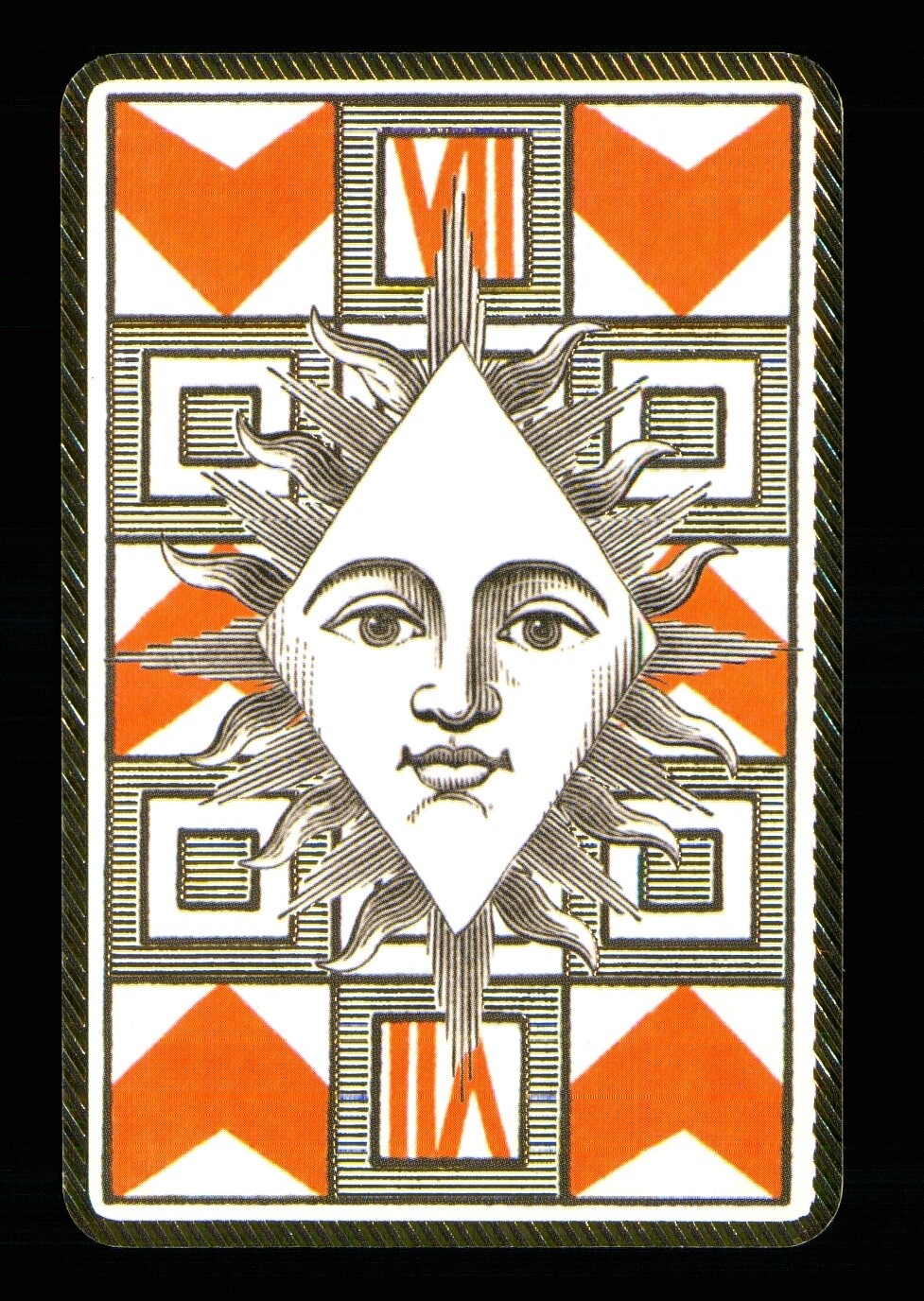 Transformation playing card Christian Lacroix 3 of Spades Q70c