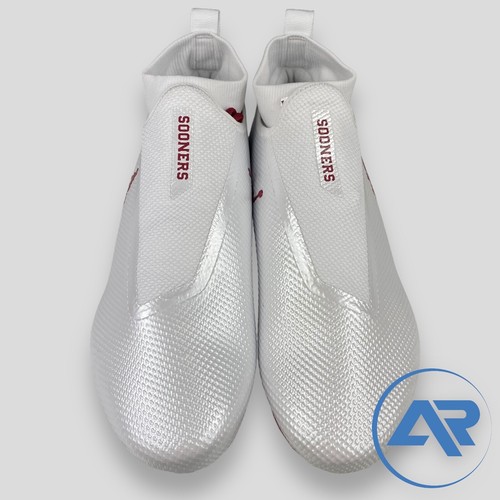 Jordan Vapor Edge Pro 360 SMU PE Oklahoma Sooners Men's Size 10 Wide CV6279-104 - Picture 3 of 7