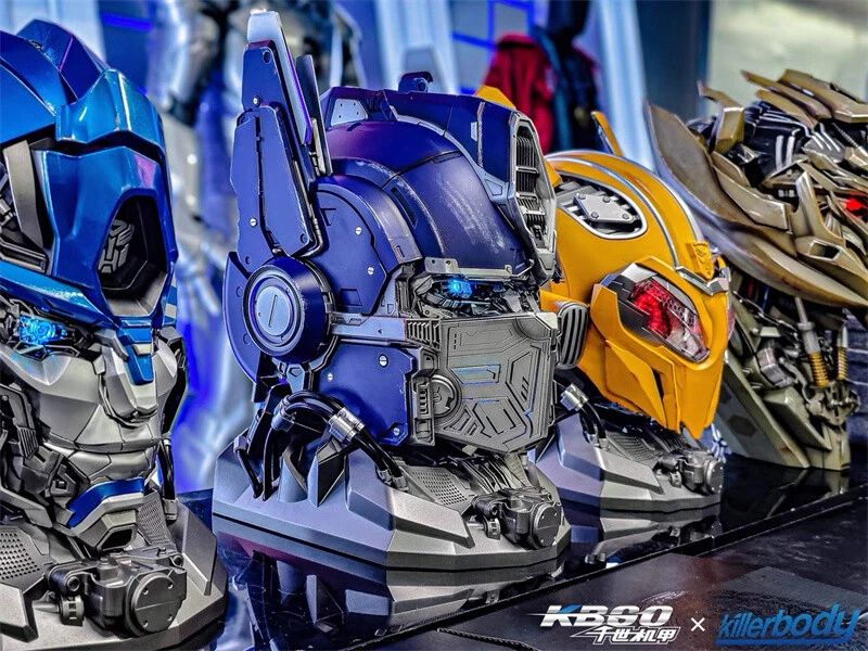 Killerbody Wearable Optimus Prime Helmet Sound Effects Touch Cosplay Mask - Image 2 of 4