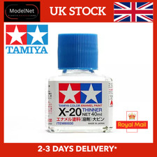 Tamiya 80030 X-20 Enamel Paint Thinner 40ml Perfect for Model Painting