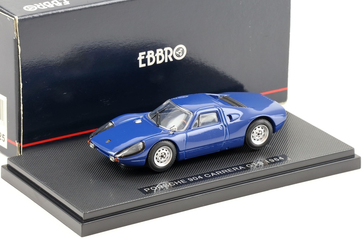 #ミニカー1/43 PORSCHE 904 CARRERA GTS 1964 1:43 Ebbro Porsche 904 Carrera GTS 1964 Japan GP #1 | eBay