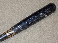 Tommy Joseph H&B Maple Game Used Signed Bat 2017 Philadelphia Phillies MLB