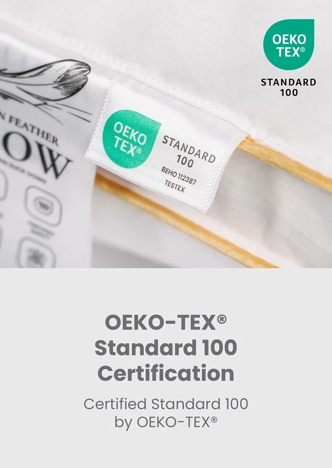 PILLOW 5 STAR QUALITY DOWN FEATHER - Image 4 of 4