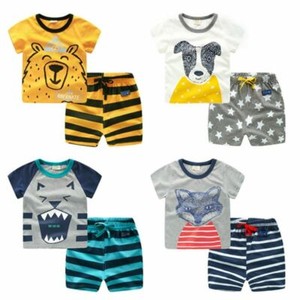 Kids Boys Pajamas Set Nightwear Children Pyjama Baby Summer ...