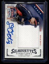 2015  Panini USA Stars & Stripes #31 Steven Williams Auto Silhouettes Jerseys