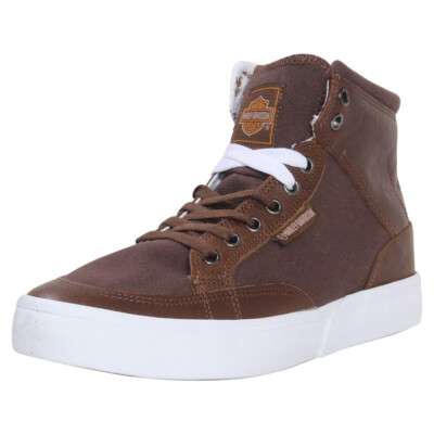 Sneakers Alte Vans Alte Uomo Marroni Harley-Davidson Men's