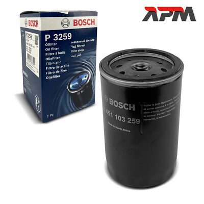 BOSCH Ölfilter 0451103259 Für Ford Fiesta, Focus, Mondeo | 1.3L U.a. | Inkl. Dichtung