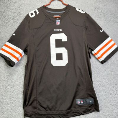Cleveland Browns Football Jersey Shirt Mens Large Brown Hoyer On