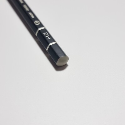 Vintage Pentel Black Polymer 999 2H Single Pencil - JIS Mark