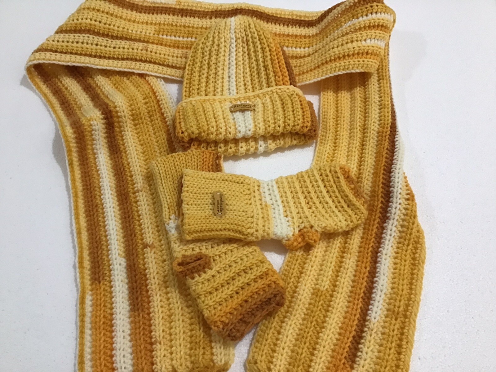 Unisex Beanie Scarf Gloves Set for Men and Women-image