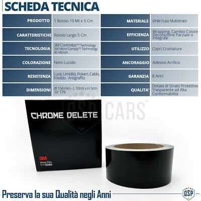 9,2 €/ M ² 76x300cm Pellicola Colorata Basso Nero Plus 95% Dischi - Foto 8