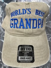 World s Best Grandpa Hat NEW Hat