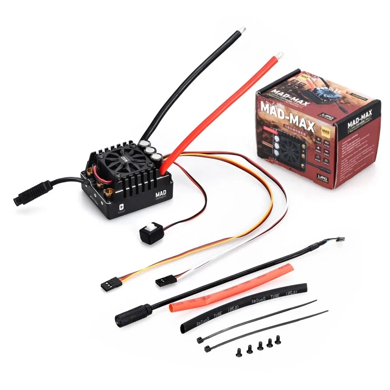 MADMAX-4 SENSORED ESC Bluetooth 6S LiPo RC 1/8 Car Brushles (*NO TARIFFS TO USA) - Image 4 of 4
