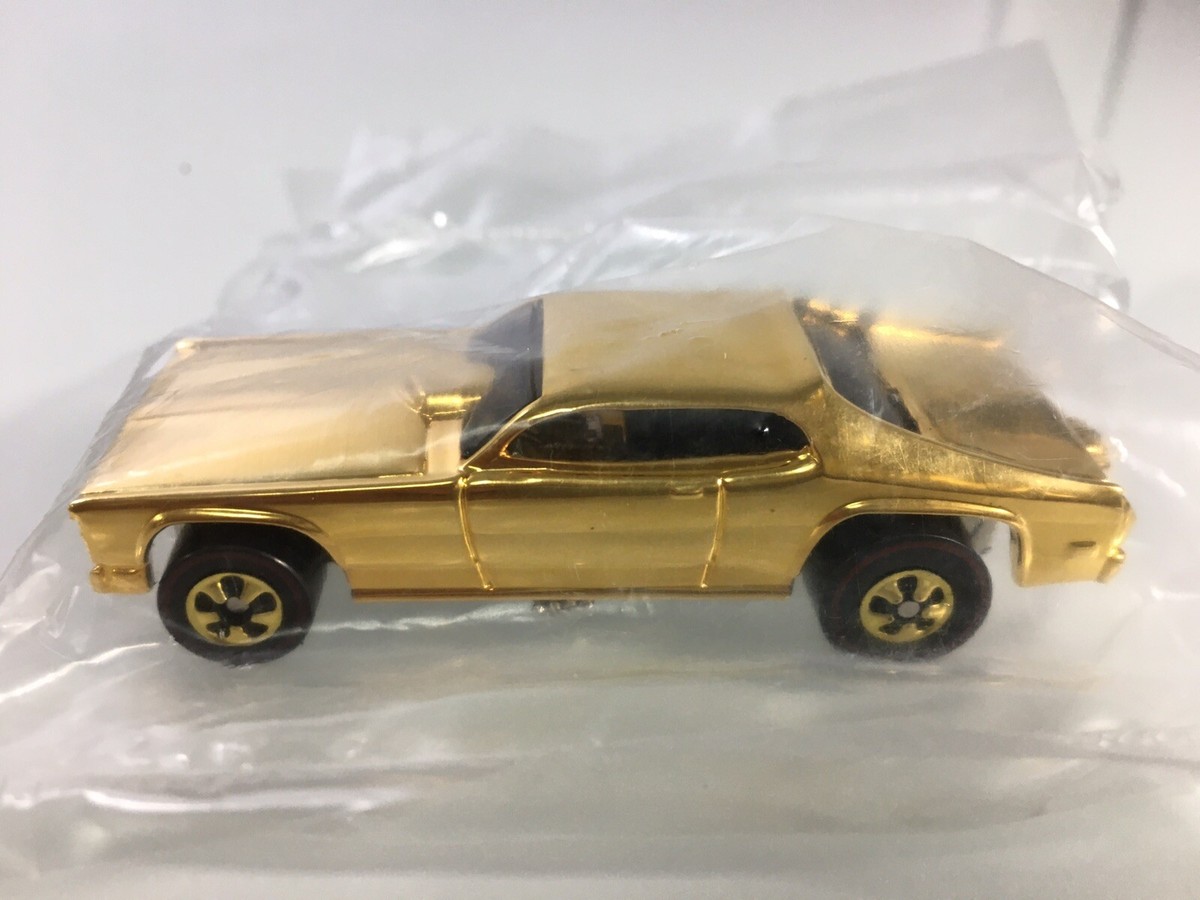 HOT WHEELS PLYMOUTH DUSTER MONGOOSE 24K GOLD PLATED