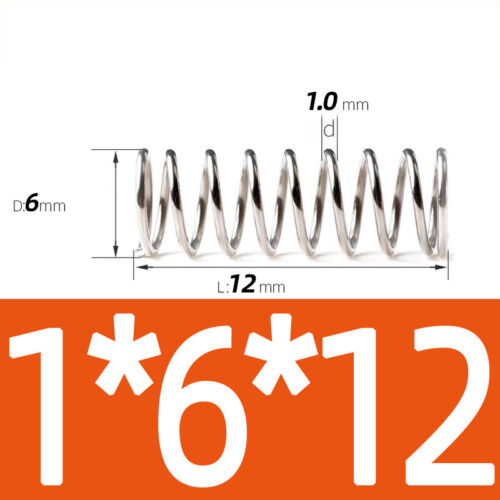 Compression Spring Steel 0.2 - 1mm Wire Dia 2mm - 12mm OD Small Pressure Springs - Picture 96 of 130