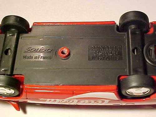 4 pouces 1994 Renault Espace Coca-Cola Solido 1/43 Diecast comme neuf en loose - Photo 6/6