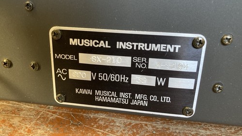 Kawai SX 210 I Analog Synthesizer 1983 - Bild 15 von 15