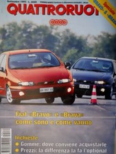 Quattroruote 479 1995 Speciale e poster Bravo e Brava. Audi A.6 e Opel Omega Q81