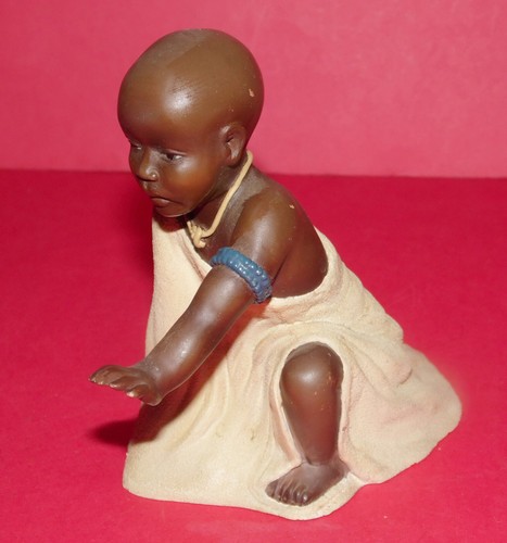 SOUL JOURNEYS Maasai * Nafula - Born During The Rain Season * Figurine * - Picture 2 of 5