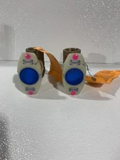 Set Of 2-Nibco 1 1/4” Ball valves EC25 W/Insulated Caplugs Handles. Pipe Thread.