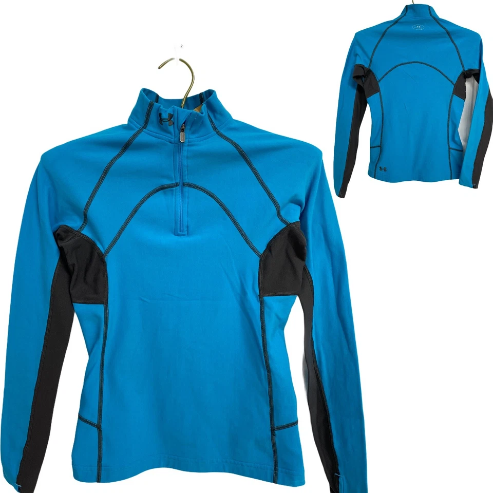Under Armour Cold Gear Mujer Jersey Manga Larga Semi Ajustado Talla SM Foto 2 de 4
