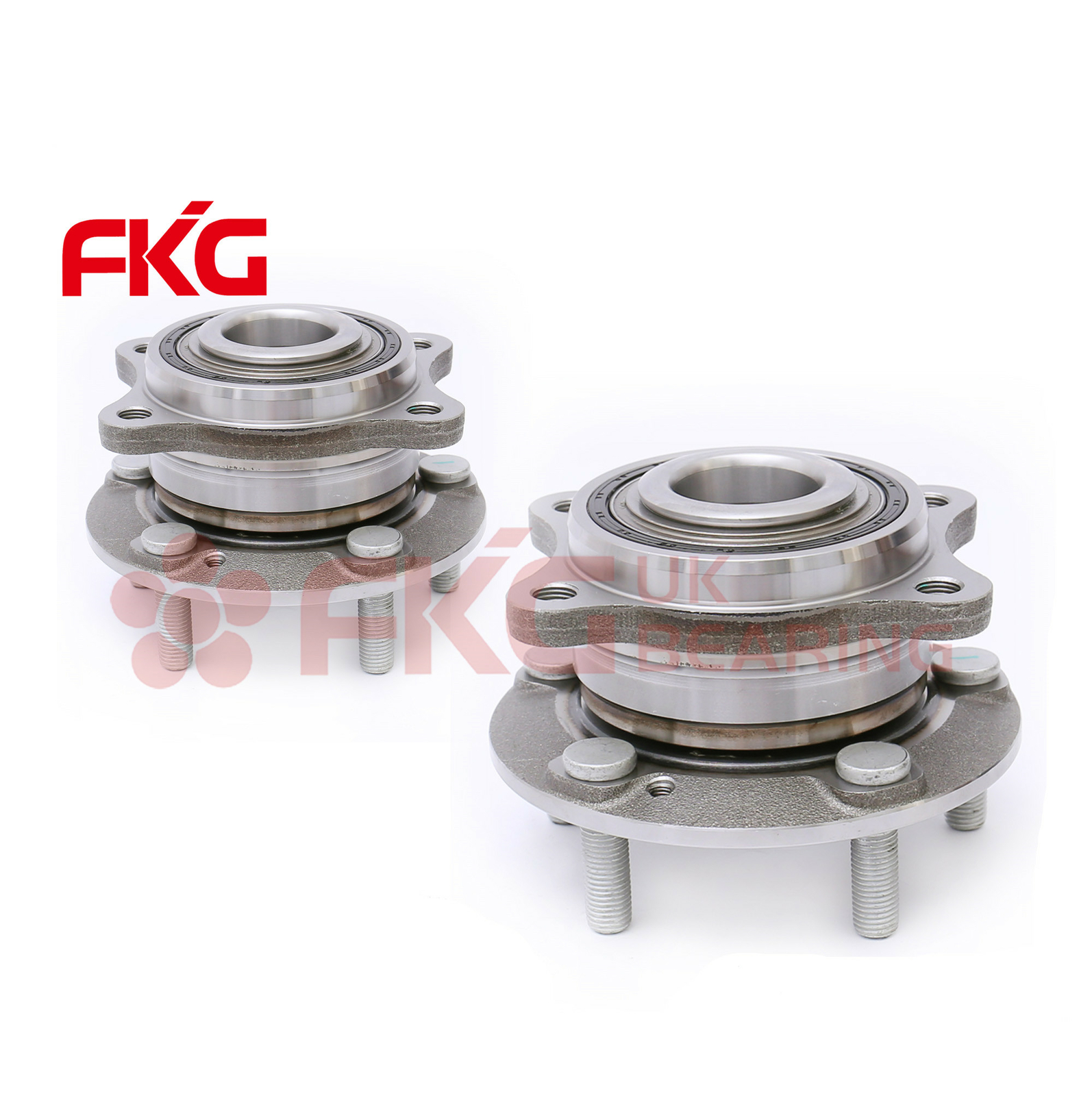 (2)Rear Wheel Bearing & Hub for 2007 - 2011 Hyundai Santa Fe Veracruz ...