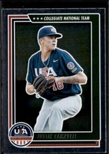 2022 Panini USA Baseball Stars & Stripes #4 Justin Campbell (Retail Base)