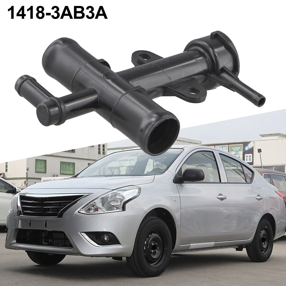 21418-3AB3A Engine Coolant Filler Neck For Nissan for versa 1.6L