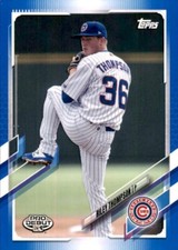 Riley Thompson 2021 Topps Pro Debut Blue #PD117 /150 Numbered Parallel Rookie