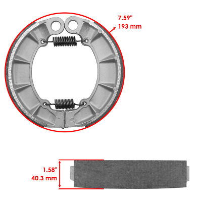 Motorcycle Brake shoes Rear For YAMAHA XV920 1982 | Australia