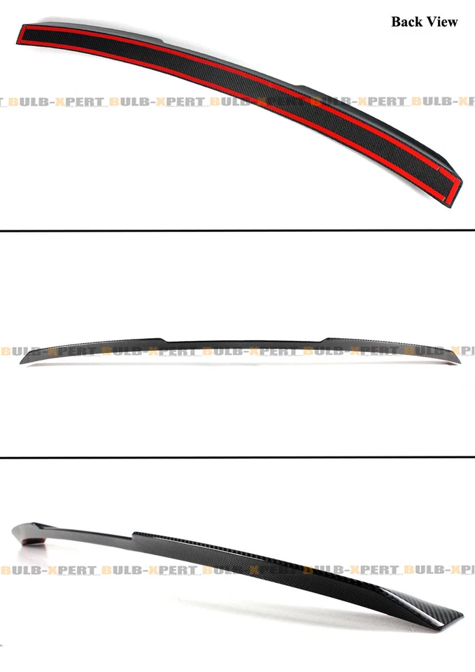 PARA 2015-24 LEXUS RC300 RC350 RC ESTILO F V ALERÓN TECHO VENTANA TRASERA FIBRA CARBONO Foto 3 de 4