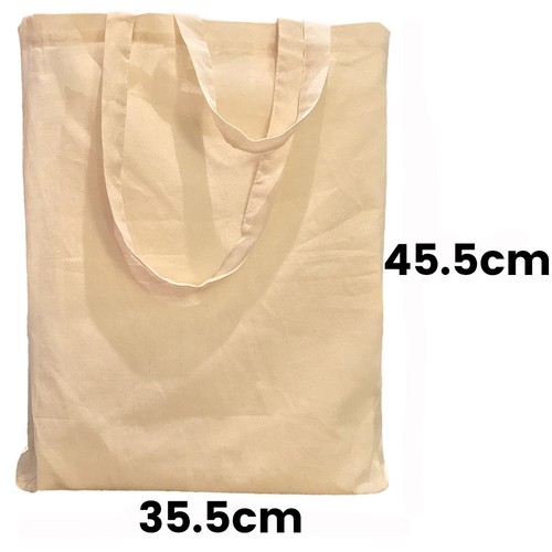 Calico Bags Shopping Bag Tote Calico Bag Gusset 10cm H45.5*W35.5 S1: 1-200 bags - Picture 24 of 25
