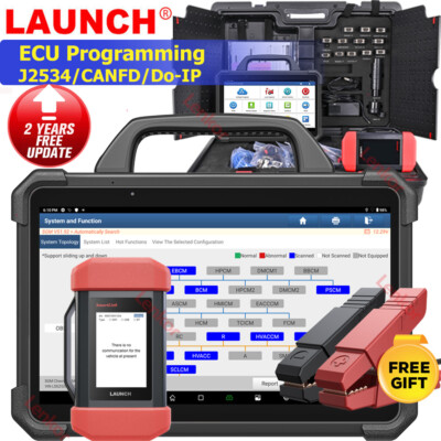 LAUNCH X431 PAD VII Pro Car Diagnostic Scanner J2534 Programming Key Coding TPMS