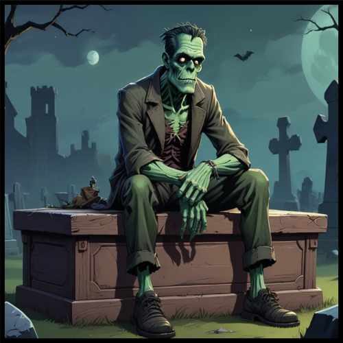 30 Custom Zombie Frankenstein Personalized Address Labels | eBay