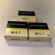 Allen Bradley W61 Lot Of 3 New In Box Thermal Overload Heater Elements Bakelite