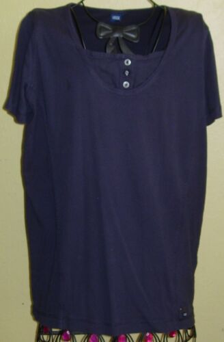 69 ) Tolles Blau Farbenes Damen T-Shirt Gr. M der Firma CECIL - Picture 1 of 2