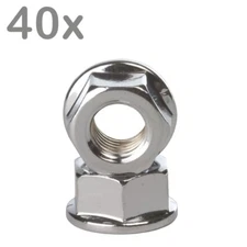 40 rim nuts M7 steel for BBS Rial Schmidt O.Z. Dynatech Carline Wheels