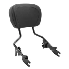 Detachable Passenger Backrest Sissy Bar Fit For Harley Touring Road Glide 09-25