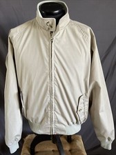 Vintage LL Bean Khaki Plaid Lined Jacket Made in USA Steve McQueen Size 44
